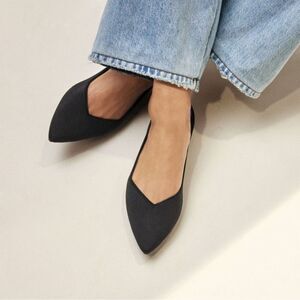Rothy’s The Point Flat in Black Size 7.5
